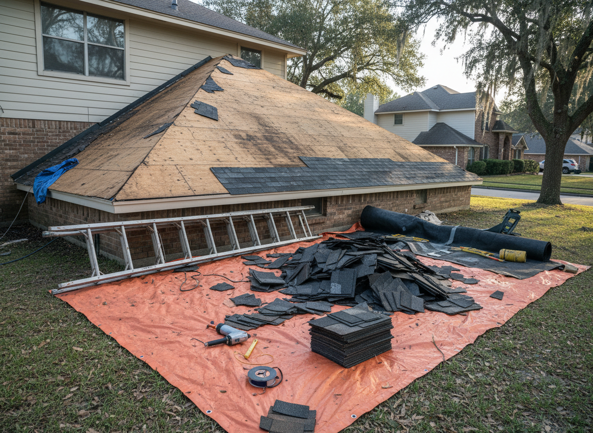 roofing in Channelview
