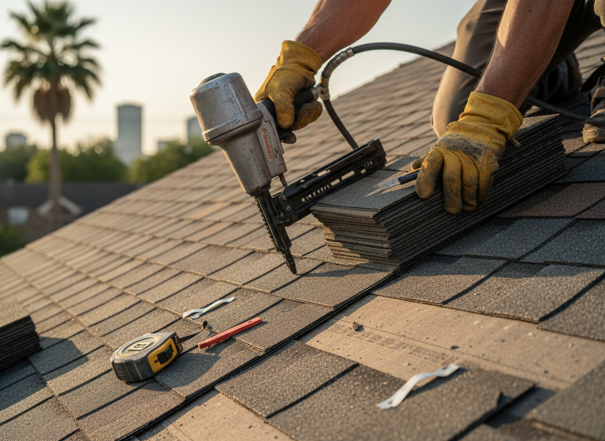 Asphalt Shingle Roofing in houston