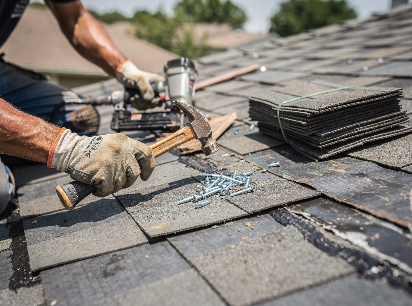 Insurance Claim Roof Repair in houston