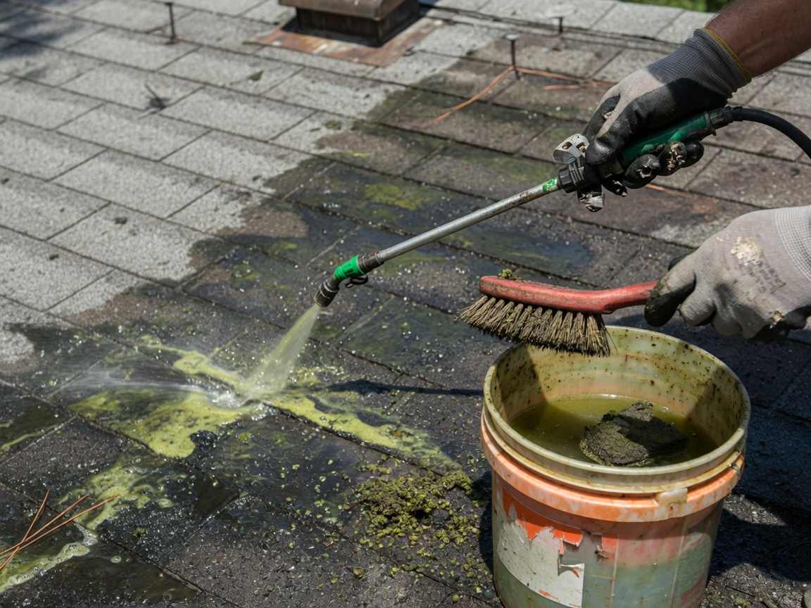 Roof Cleaning in houston