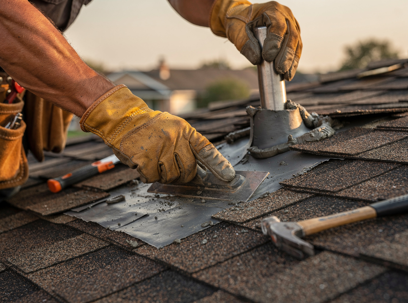Roof Leak Repair in houston